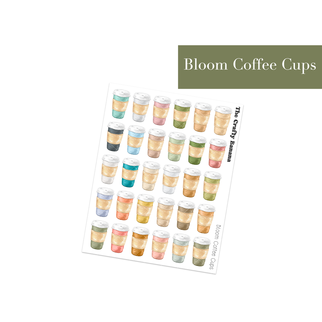 Bloom Coffee Cups | Customizable