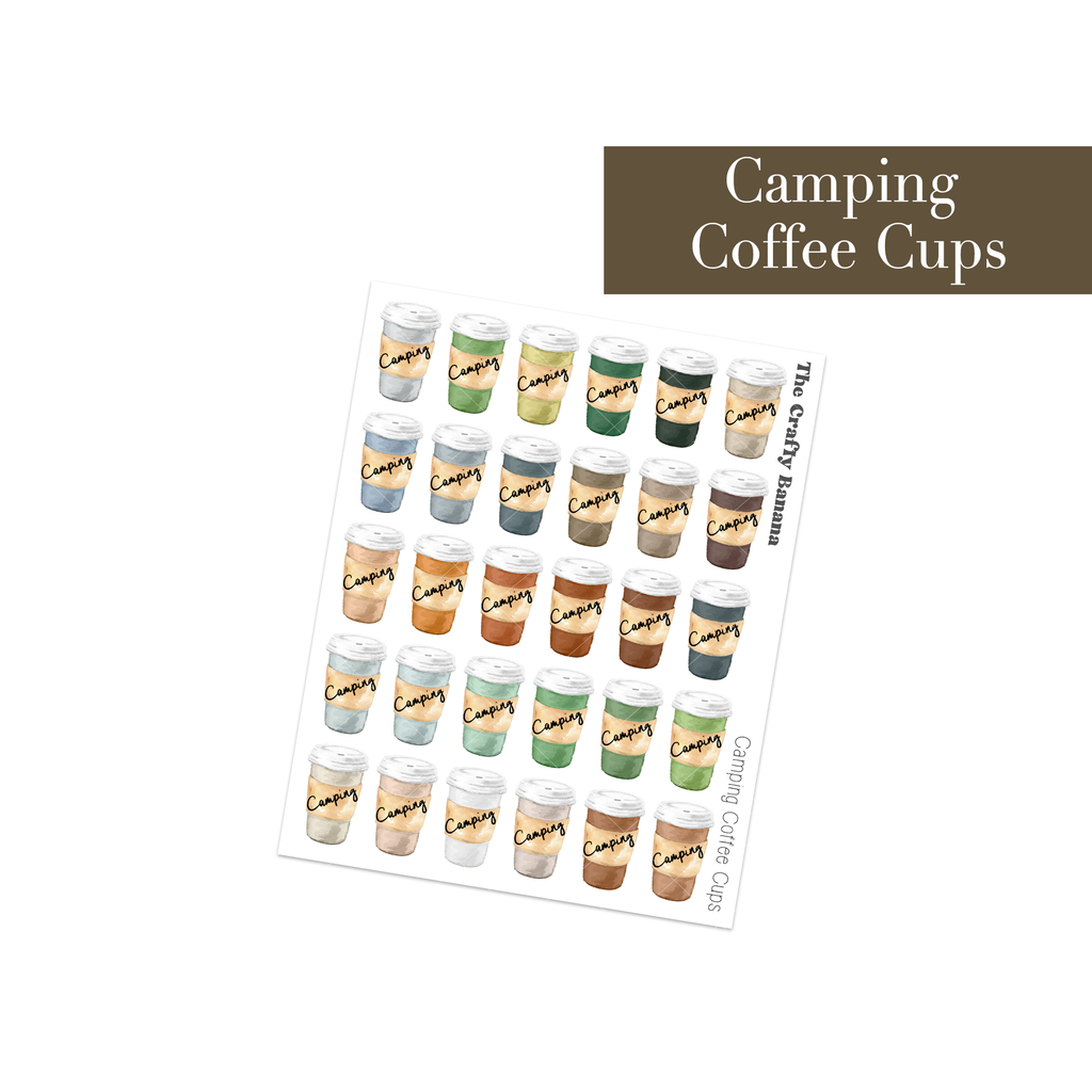 Camping Coffee Cups | Customizable