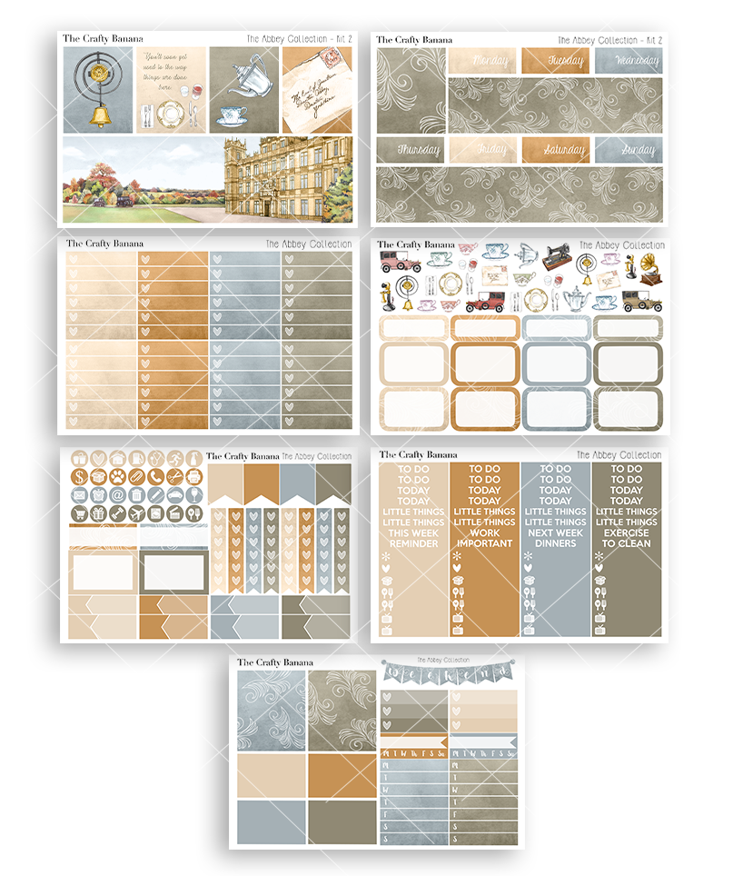 Abbey Collection: Deluxe Kit 2 | Vintage Kit