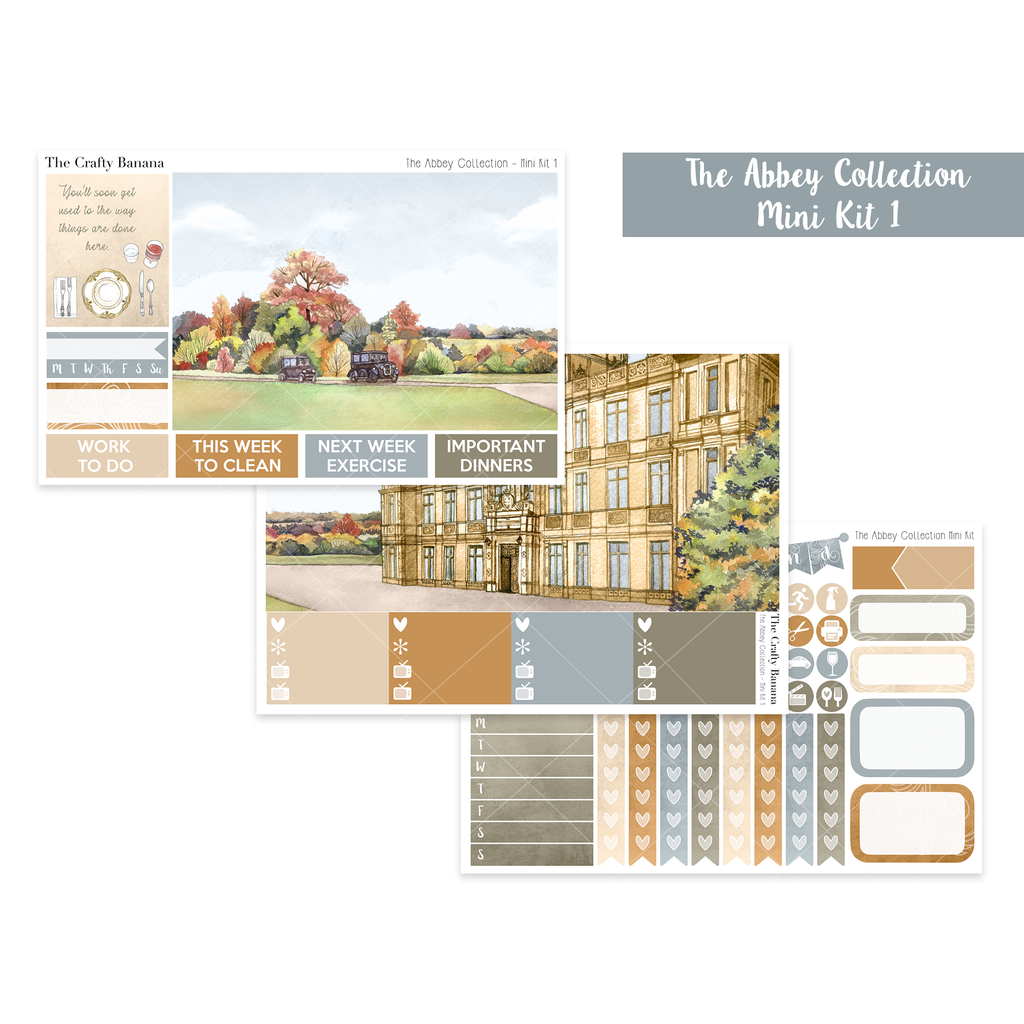 Abbey Collection: Mini Kit 1 | Vintage Kit