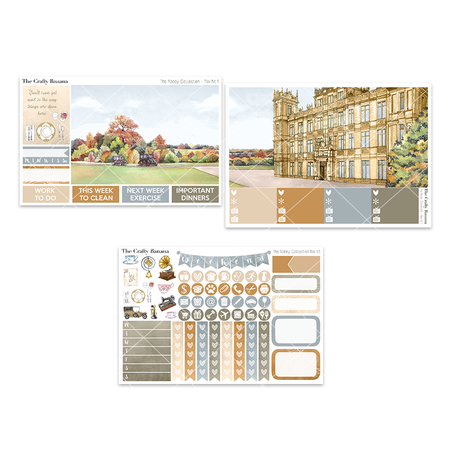 Abbey Collection: Mini Kit 1 | Vintage Kit