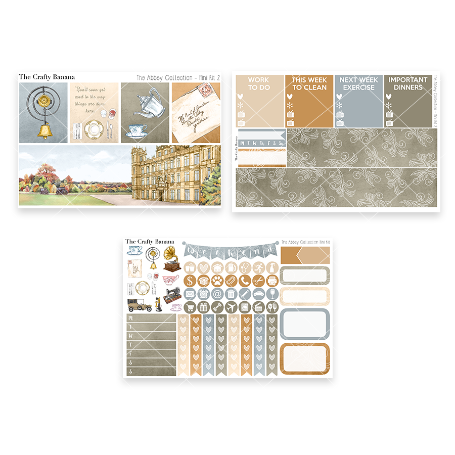 Abbey Collection: Mini Kit 2 | Vintage Kit