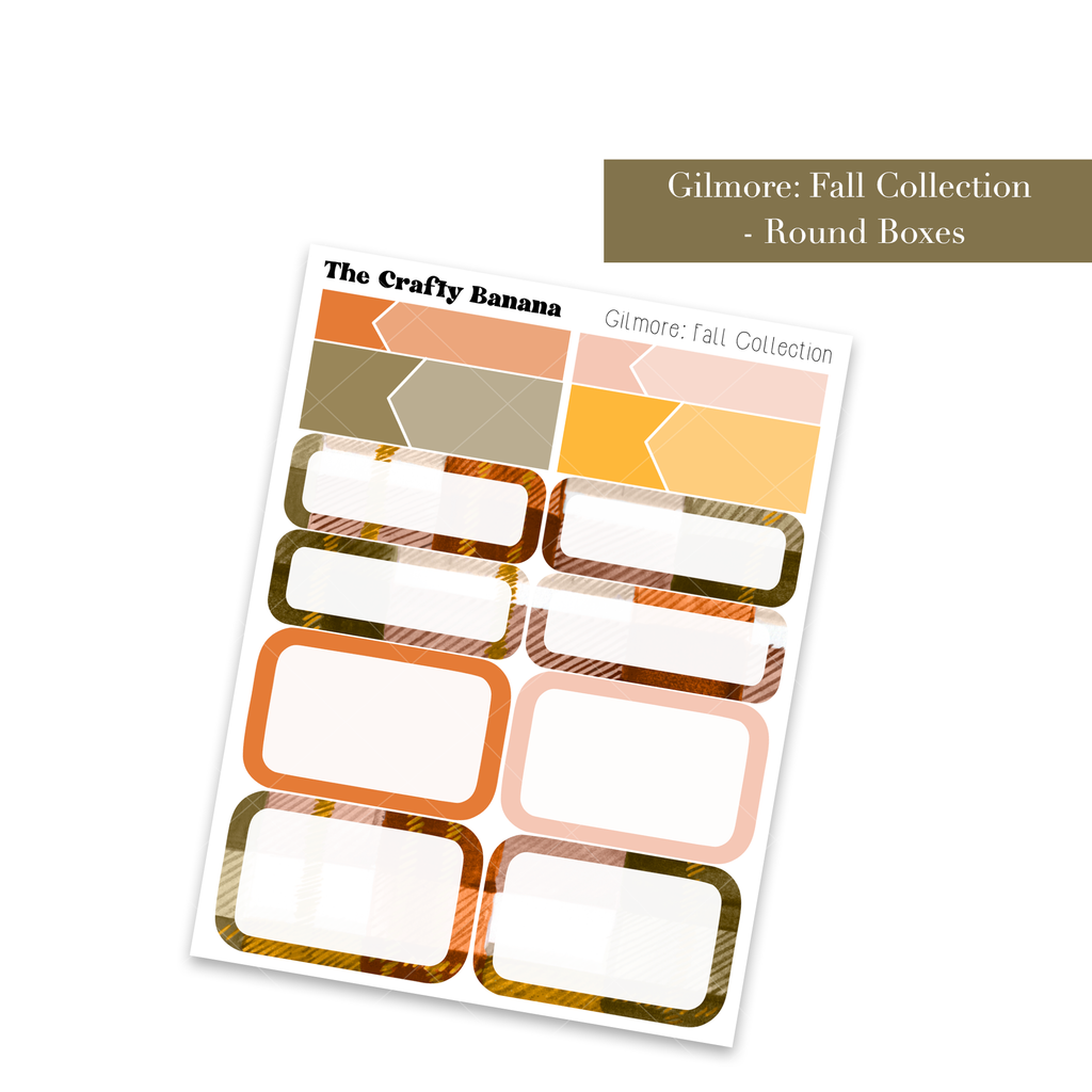 Gilmore: Fall Collection: Round Boxes +