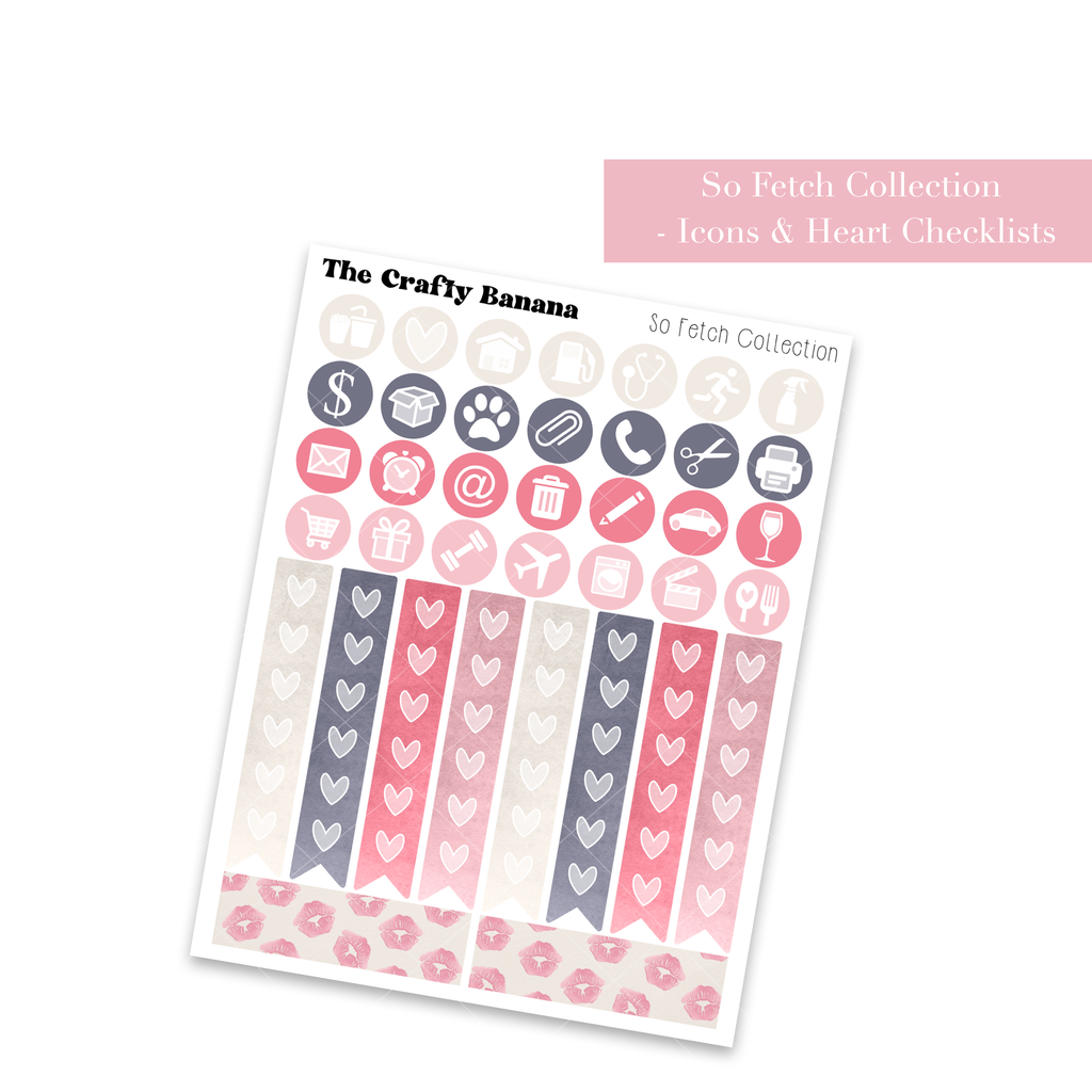So Fetch Collection: Icons & Checklists +