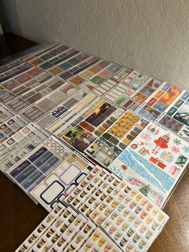 *Flawed Mystery: Journal & Hobonichi Sticker Sheets