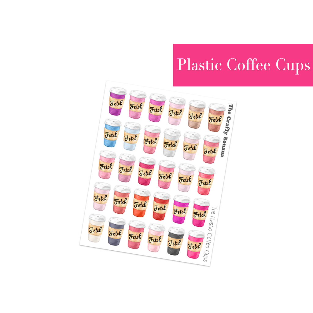 Plastic Coffee Cups | Customizable