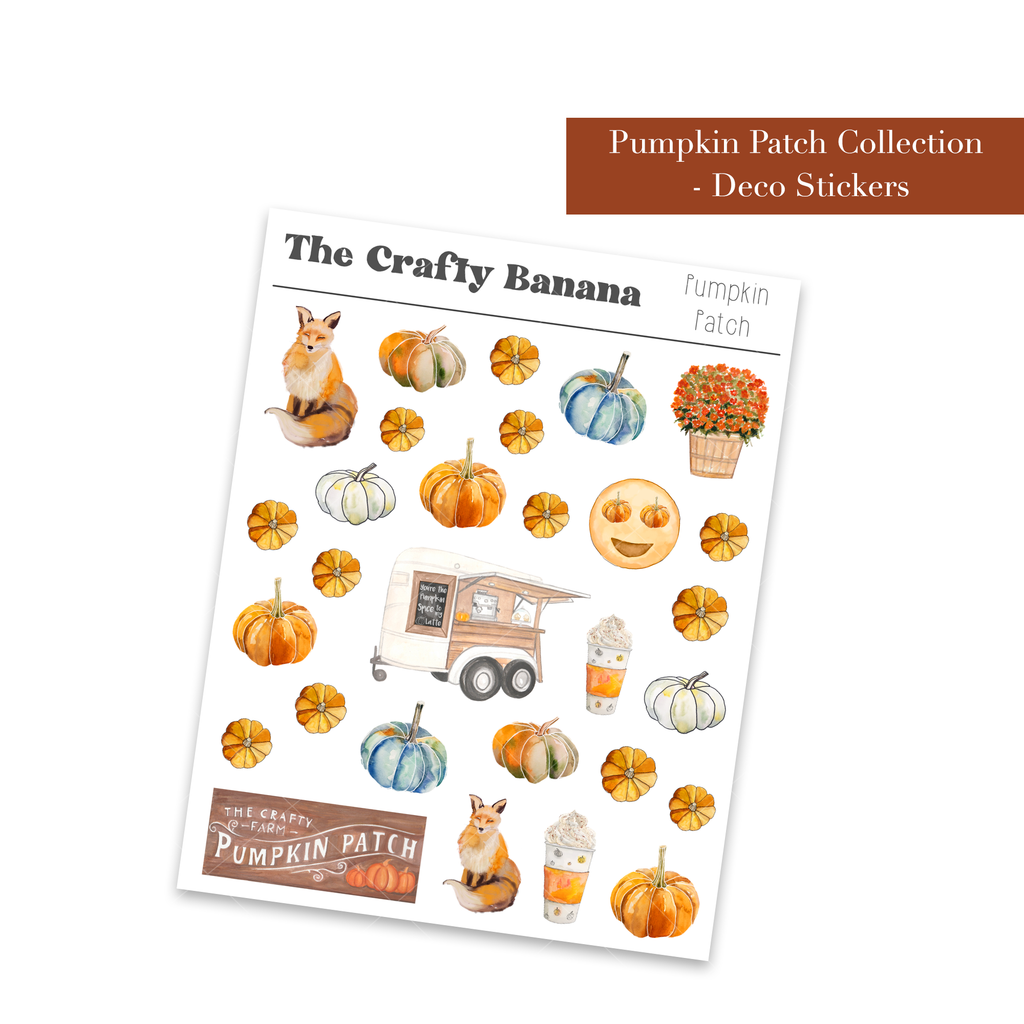 Pumpkin Patch Collection: Deco Stickers