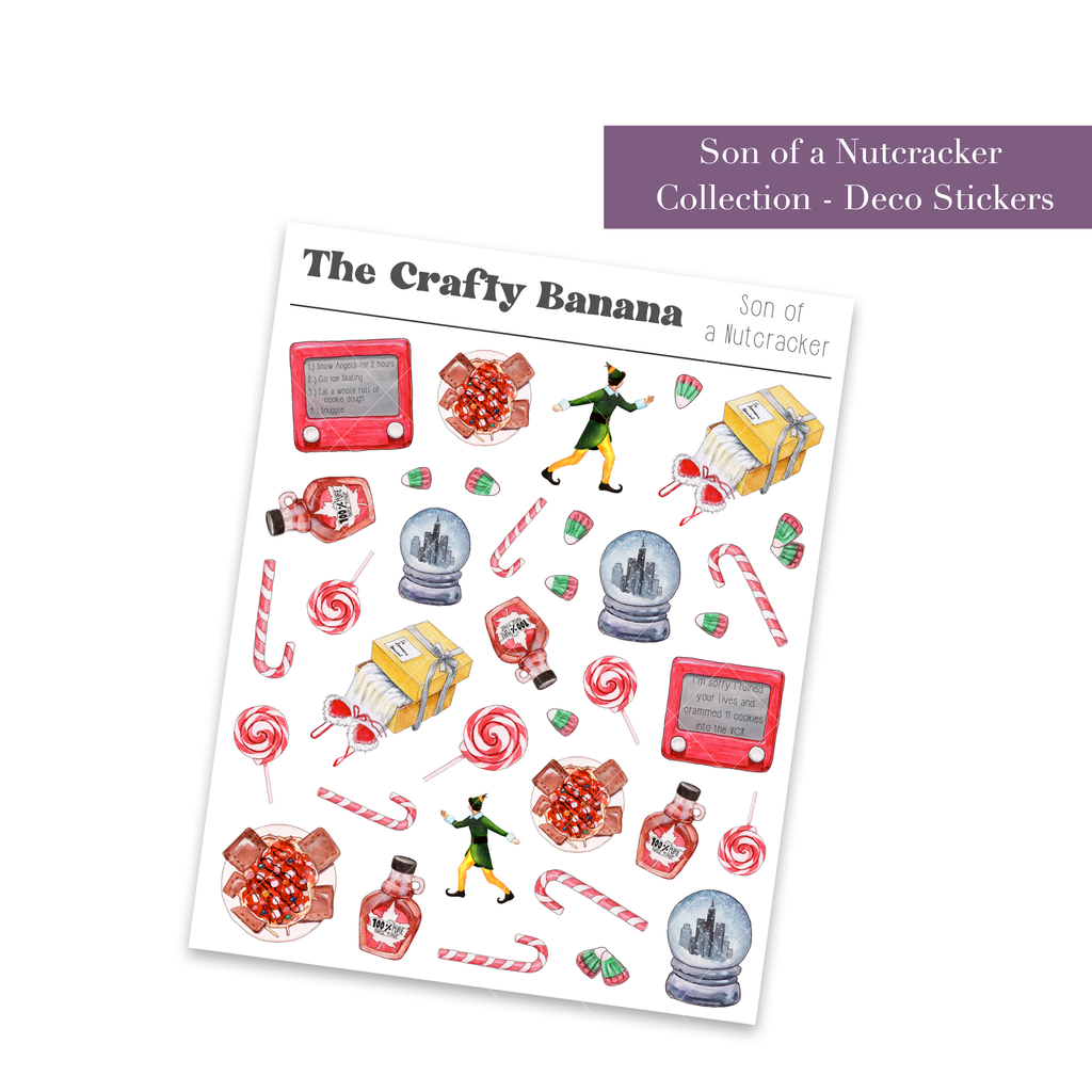 Son of a Nutcracker Collection: Deco Stickers