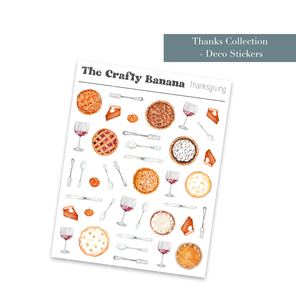 Thanksgiving Collection: Deco Stickers