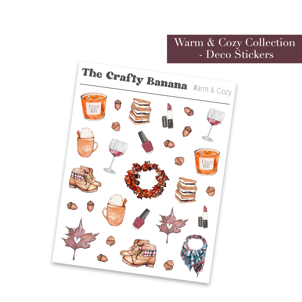 Warm & Cozy Collection: Deco Stickers