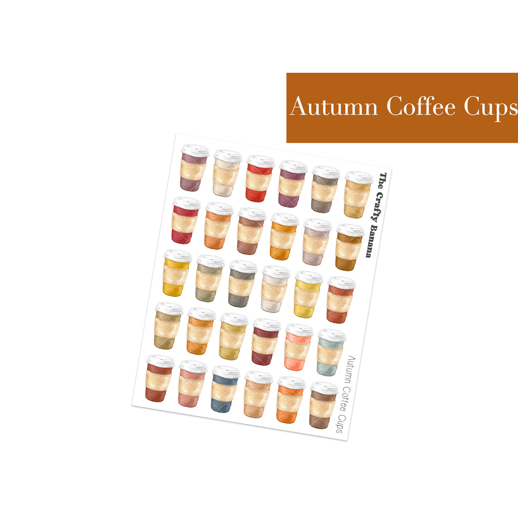 Autumn Coffee Cups | Customizable