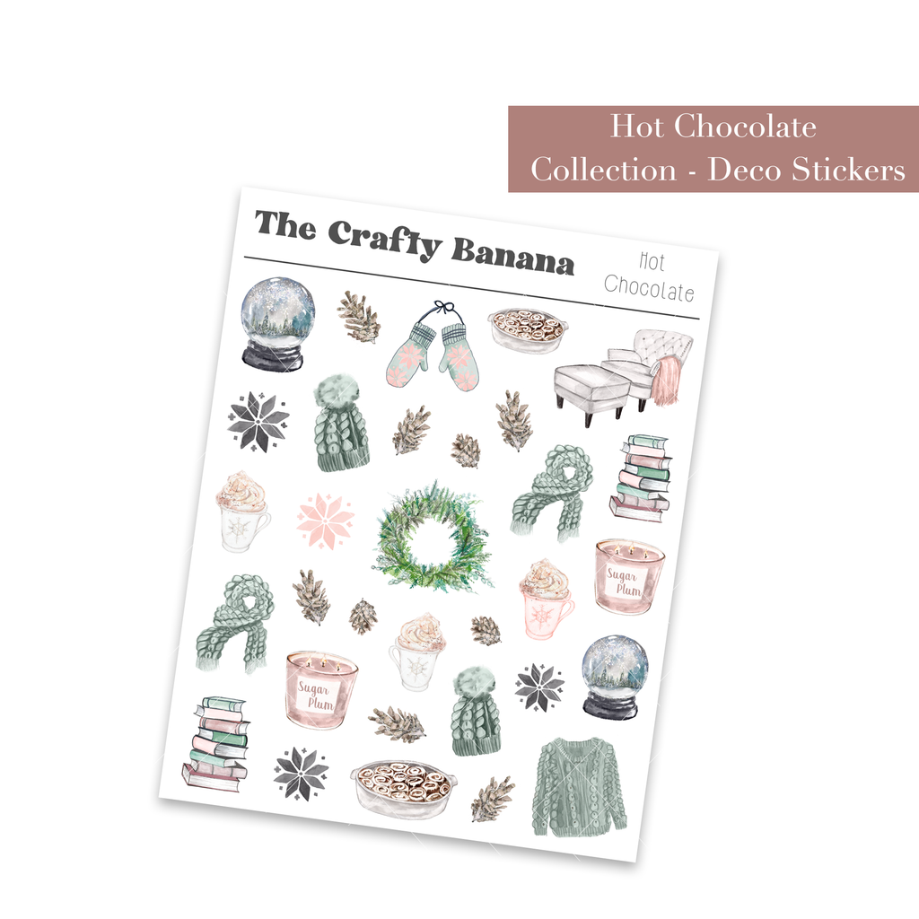 Hot Chocolate Collection: Deco Stickers