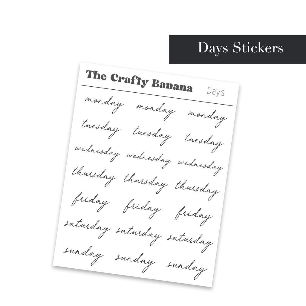 Days Stickers