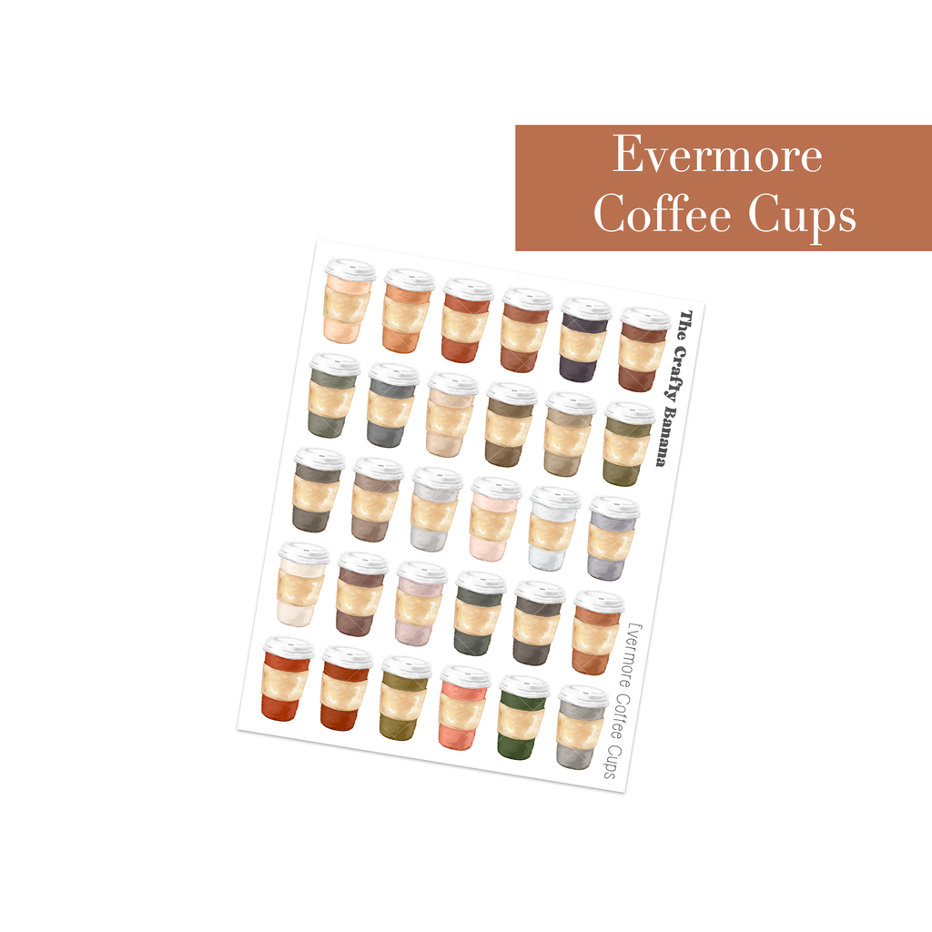 Evermore Coffee Cups | Customizable