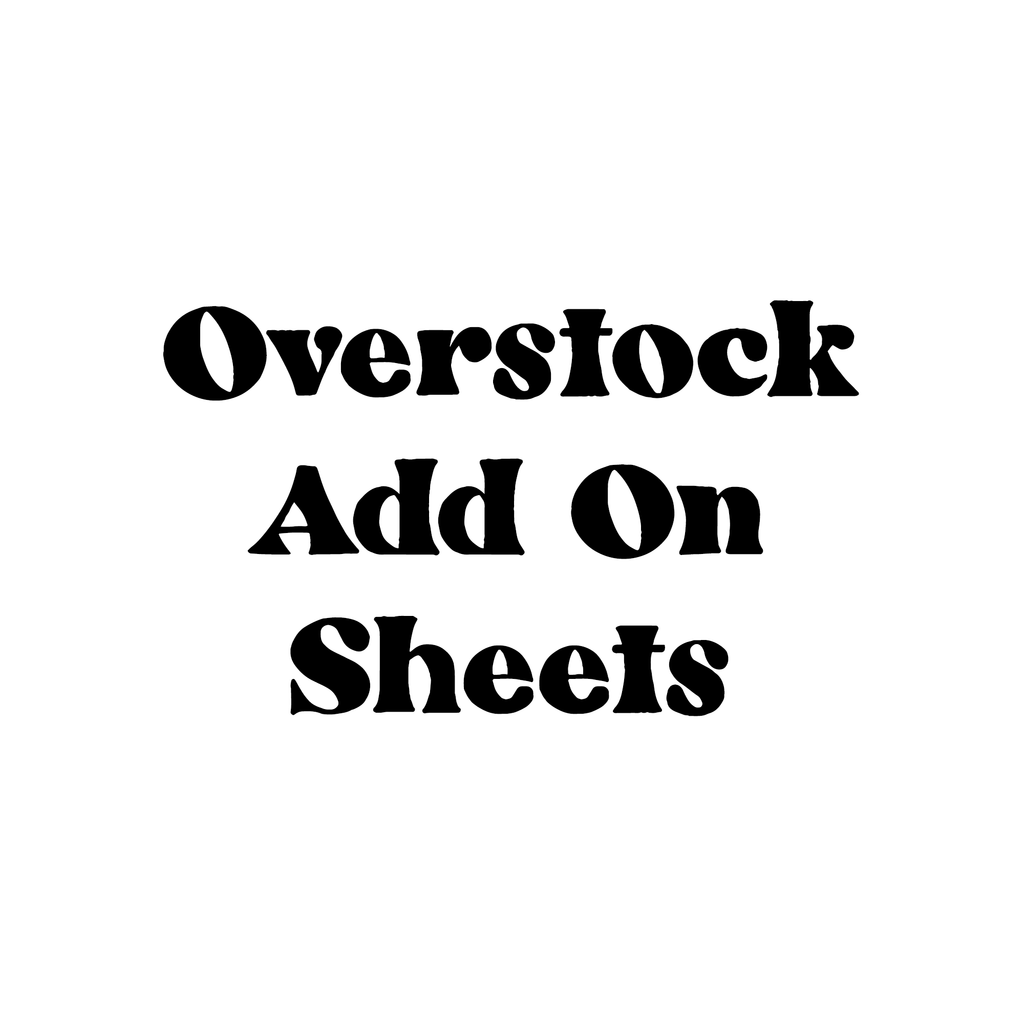 _Overstock Mystery: Add On Stickers - 25 small sheets