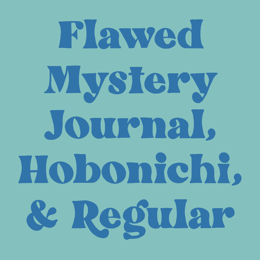 *Flawed Mystery: Journal, Hobonichi, & Regular Sticker Sheets