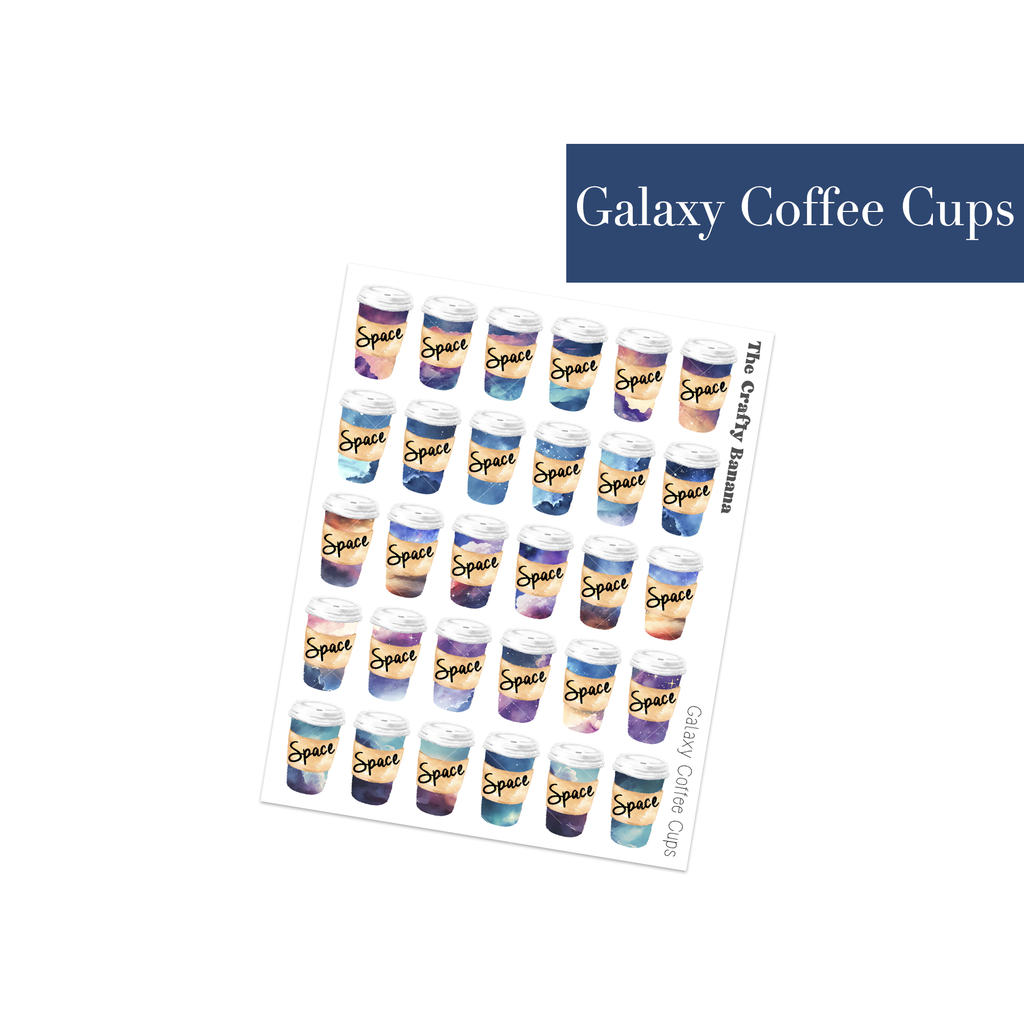 Galaxy Coffee Cups | Customizable