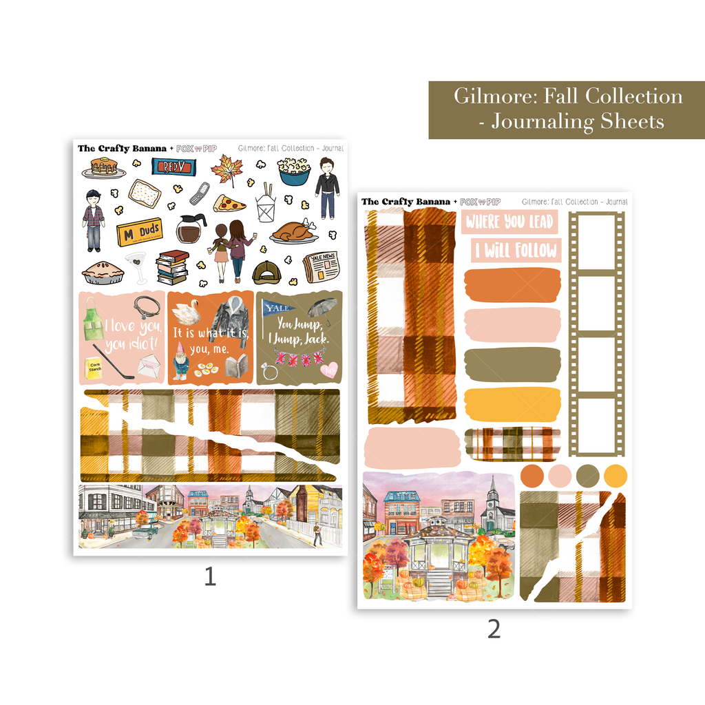 Gilmore: Fall Collection: Journaling Kit