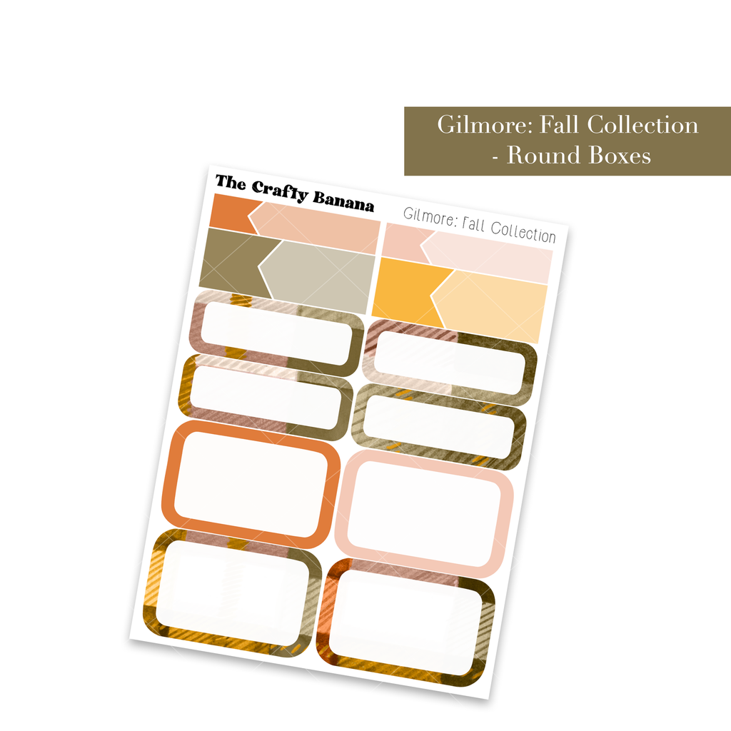 Gilmore: Fall Collection: Round Boxes +