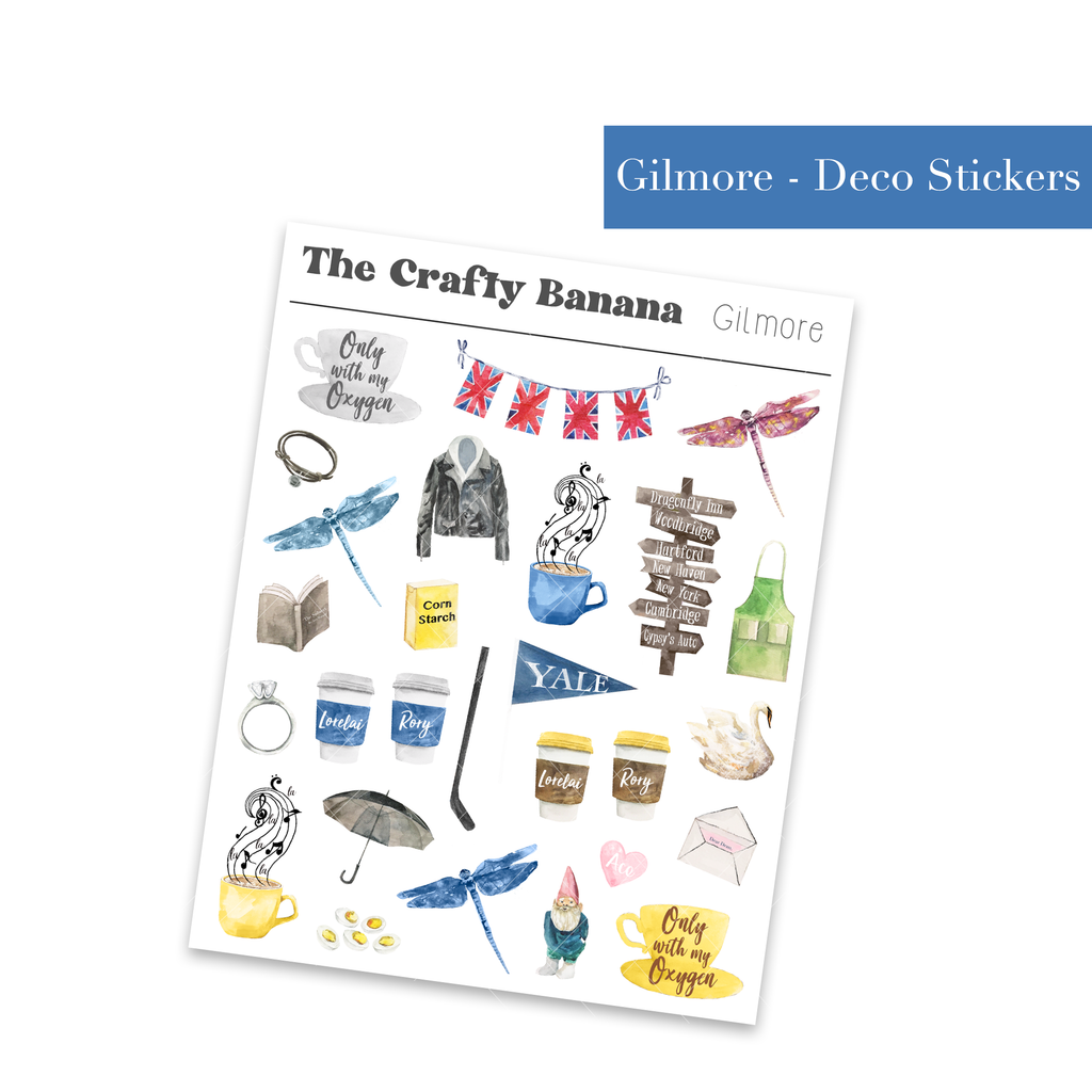 Gilmore: Deco Stickers