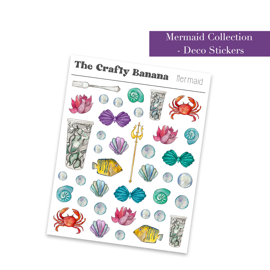 Mermaid Collection: Deco Stickers