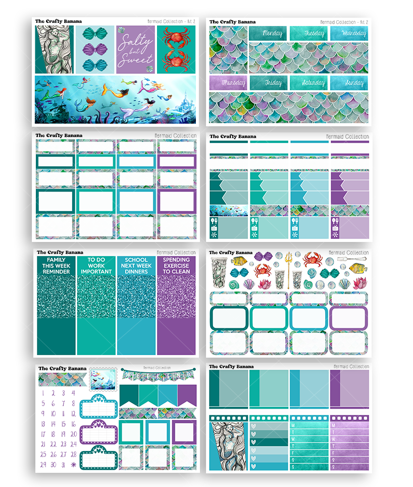 Mermaid Collection: Deluxe Kit 2