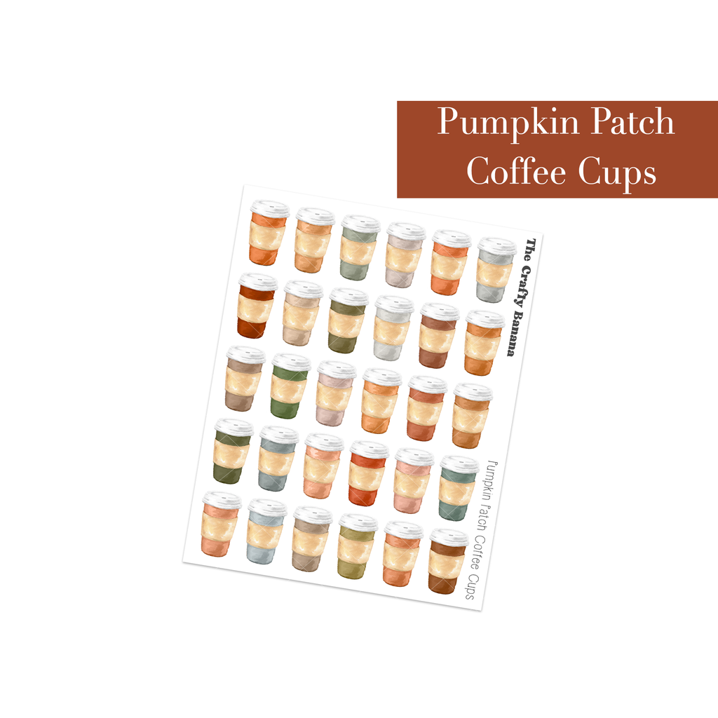 Pumpkin Patch Coffee Cups | Customizable