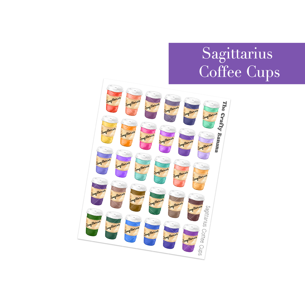 Sagittarius Coffee Cups | Customizable