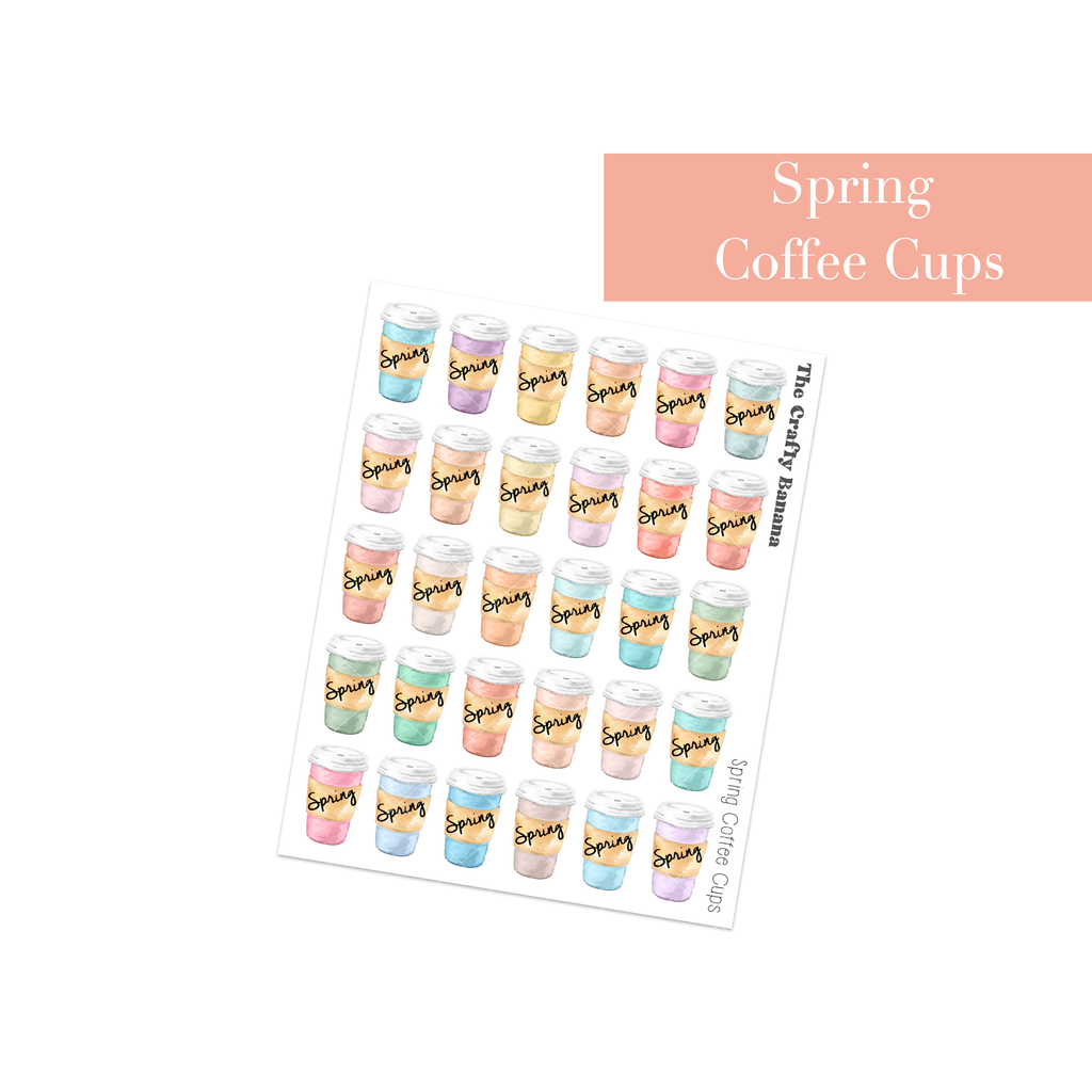 Spring Coffee Cups | Customizable