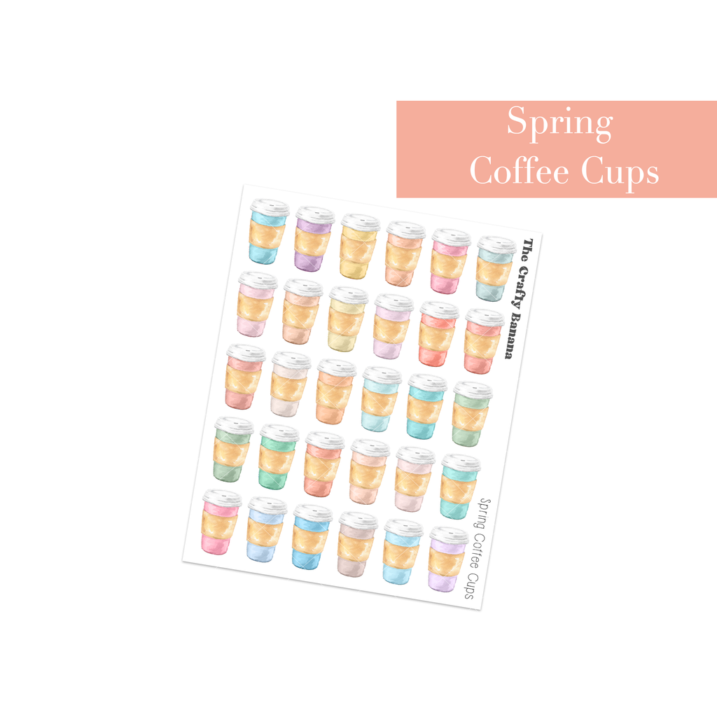 Spring Coffee Cups | Customizable