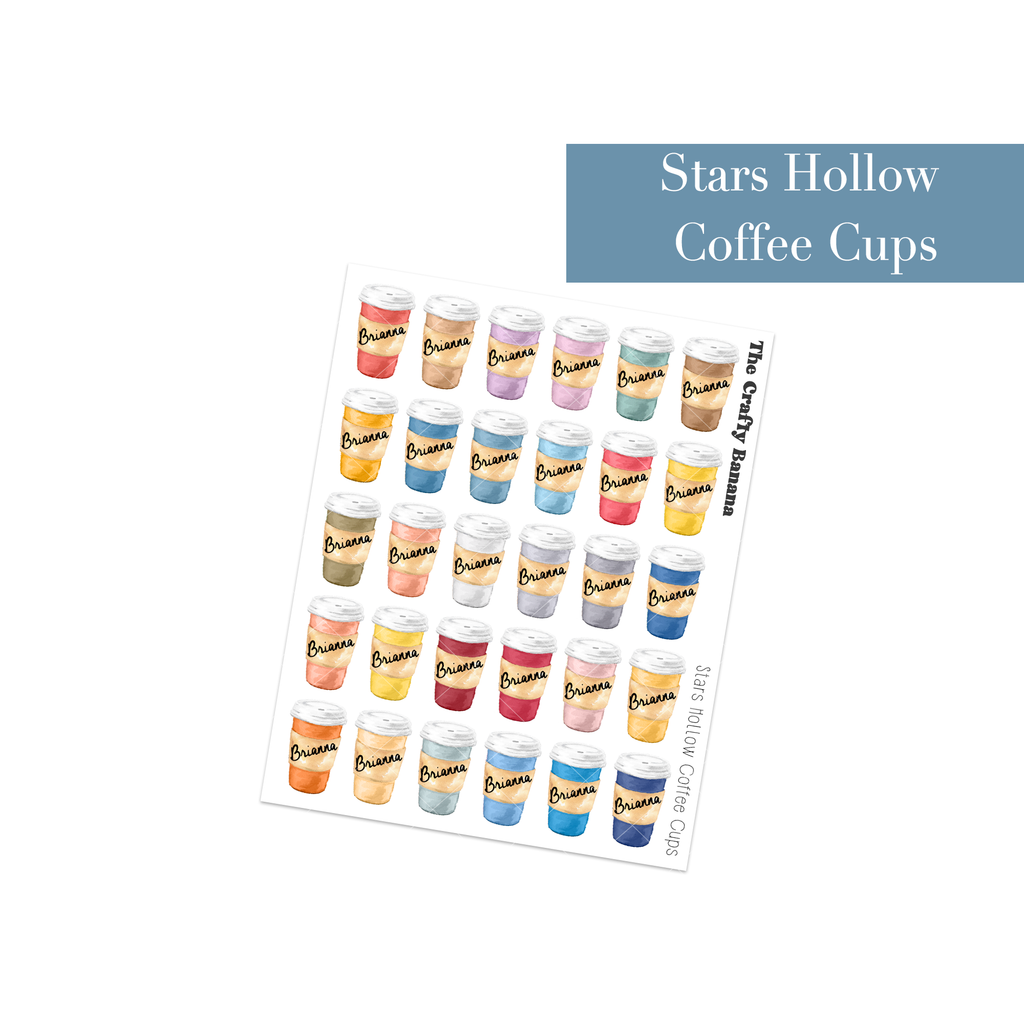 Stars Hollow Coffee Cups | Customizable