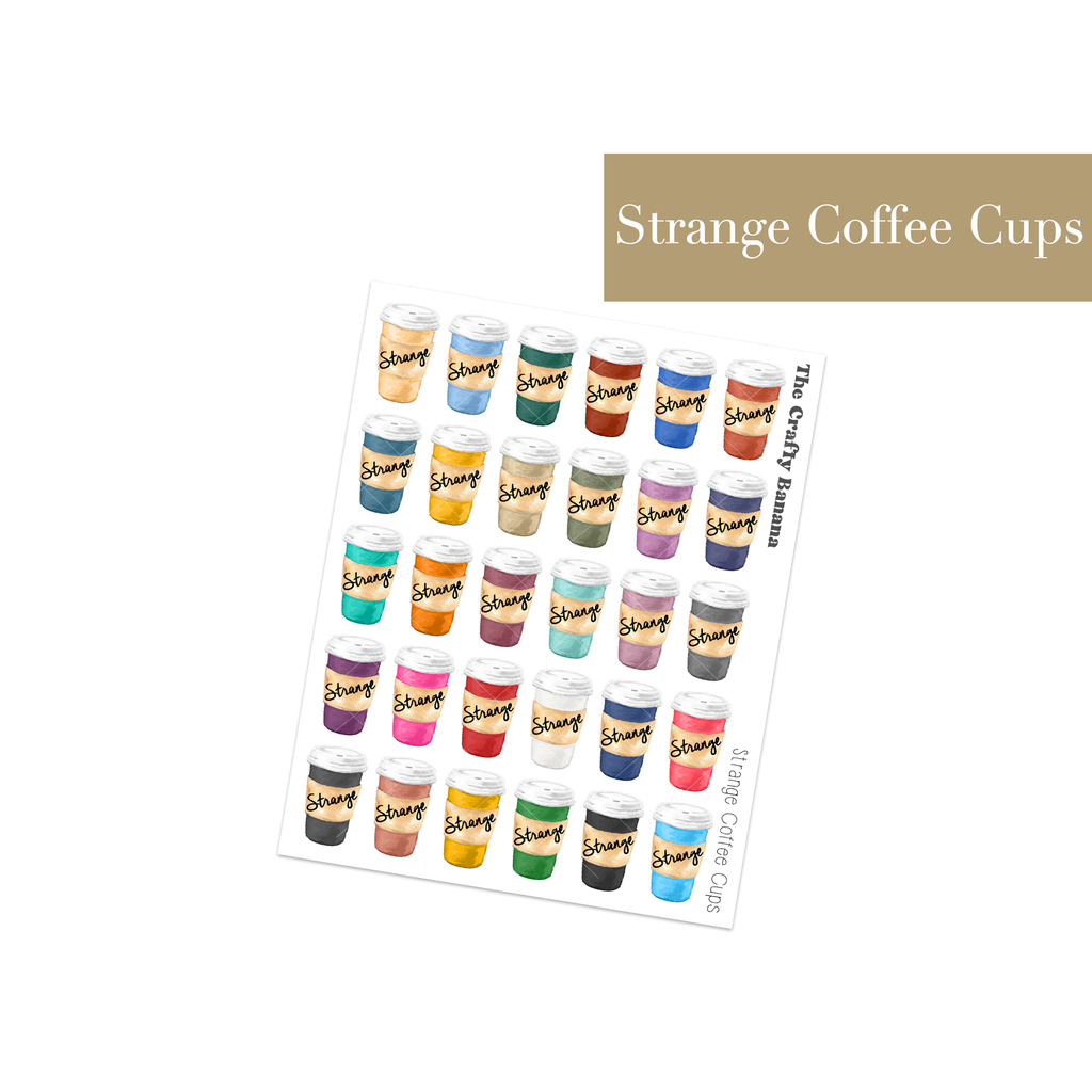 Strange Coffee Cups | Customizable