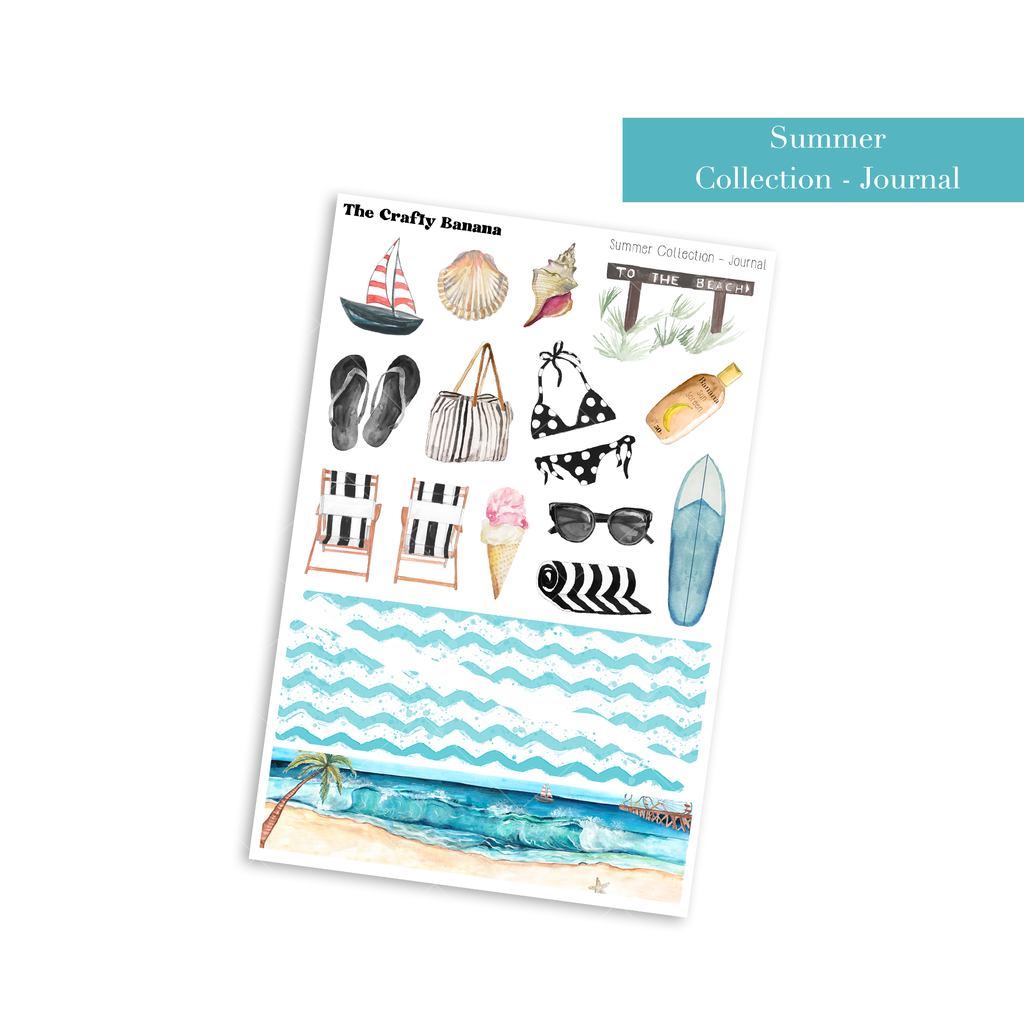 Summer Collection: Journaling - Deco