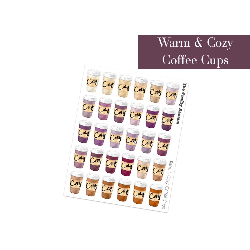 Warm & Cozy Coffee Cups | Customizable