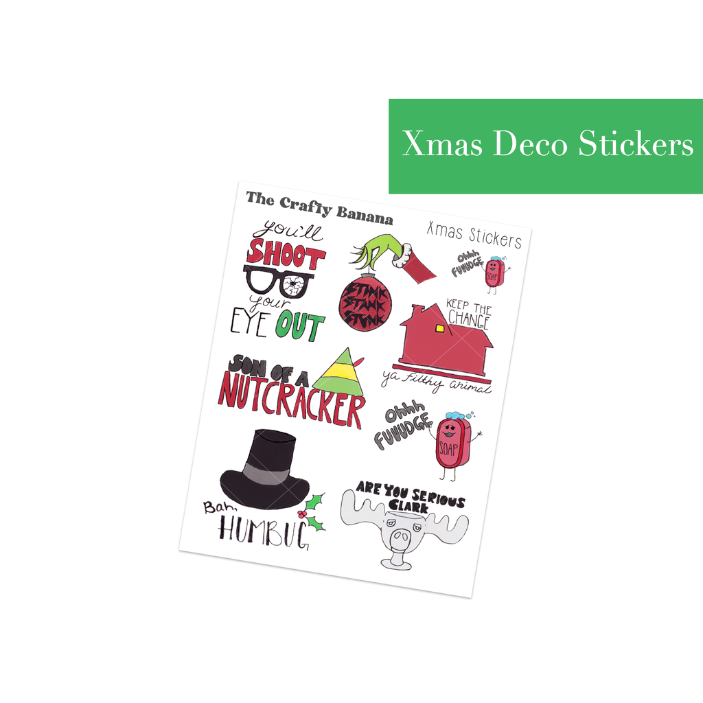 Xmas Deco Stickers