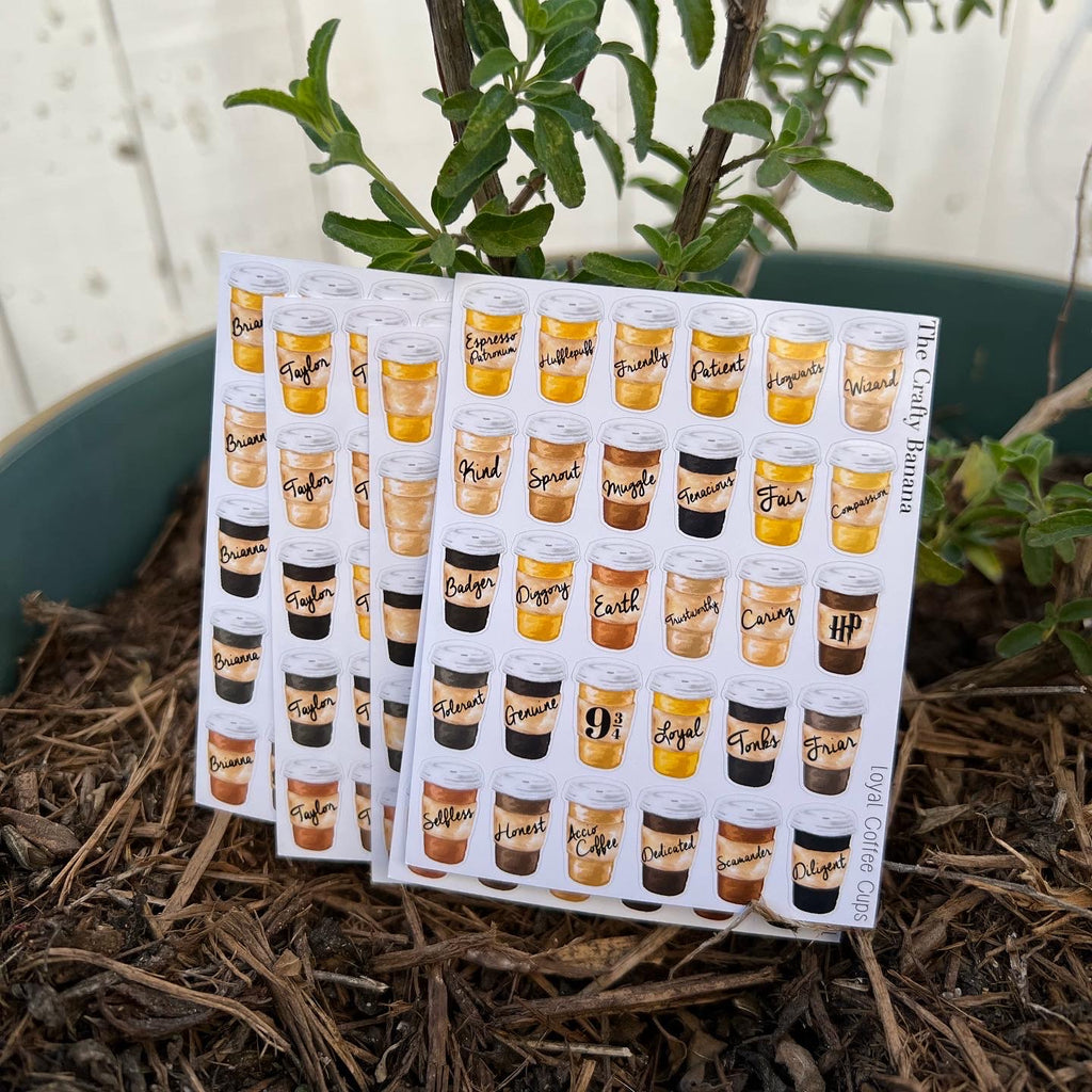 Wizard Coffee Cups: Loyal | Not Customizable